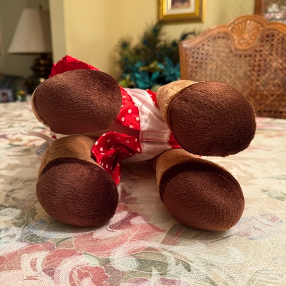 Clarice from Rudolph Red Nosed Reindeer 15" Plush Build a Bear w/ Dress & Bow - Picture 5 of 7